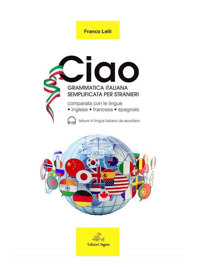 CIAO grammatica italiana semplificata per stranieri - Edizioni Tagete